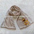 beautiful natural forest embroidery hand-crocheted lace stitching double knit scarf